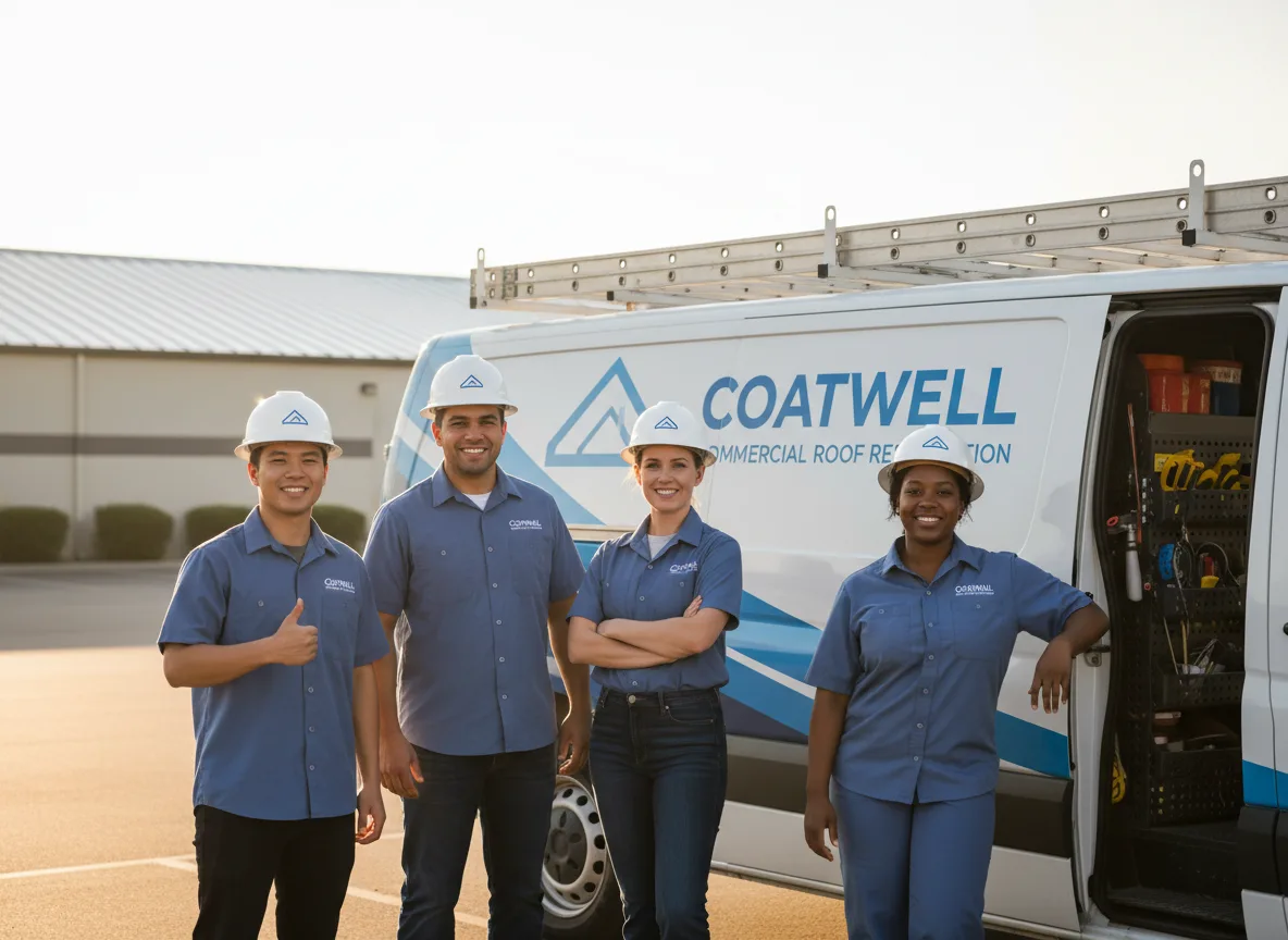 Commercial roof coating company in Ellington, MO